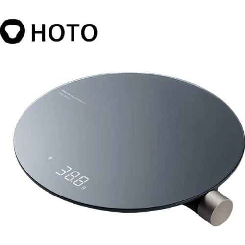 Xiaomi HOTO Smart Kitchen Scale 0.1g Accurate Weighing Hand Coffee Assistant Real-Time Recording Connect To MIJIA APP LED Screen