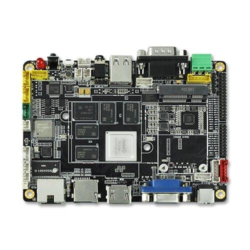AIO-3288C Uses RK3288 quad-core Cortex-A17 processor, supports 4K hard decoding, has a rich expansion interface