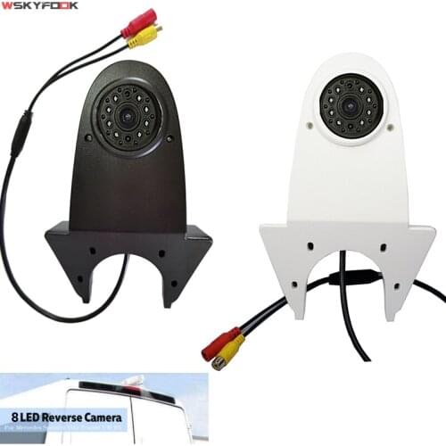 8LED Car Rear View Reverse Camera For Mercedes for Benz Viano Sprinter Vito for VW Transporter Crafter Infrared Brake Camera