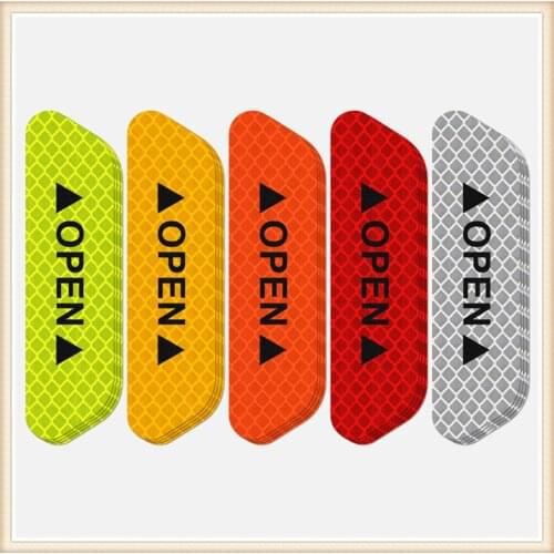 Car Accessories Exterior Reflective Door Stickers DIY for Kia Pro-cee-d KOUP Hyundai K2 K3 K5 k9 No3 Multi-S Amanti Opirus eco