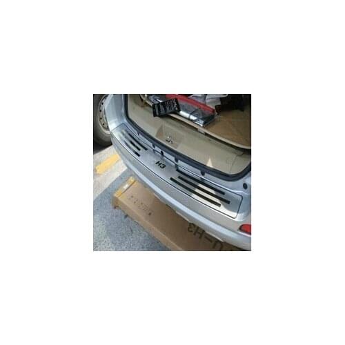 For 2009-2012 Great Wall Haval/Hover H3 stainless steel Rear bumper Protector Sill