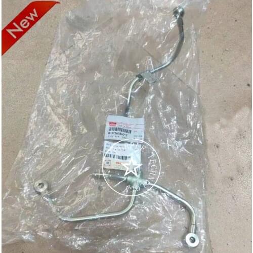 Excavator engine diesel pump fuel pipe 8-97362840-2 for 4HK1