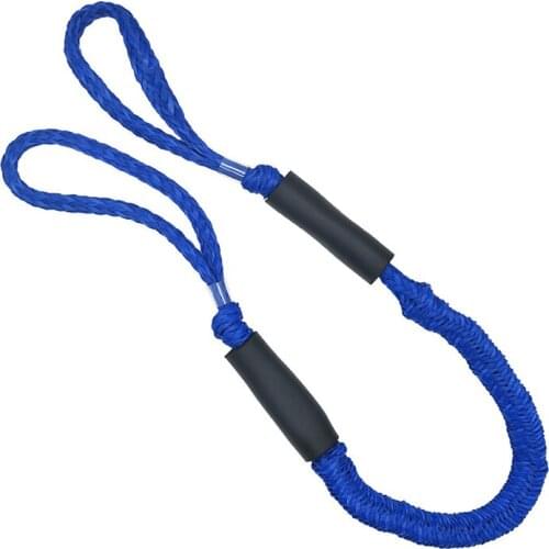 Elastic Boat Dock Rope Bungee Dock Line Mooring Rope For Boat 4 FT Rope Bungee Cord Dockline Boats Kayak Accessories
