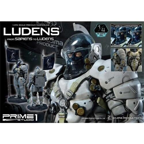 In Stock 1/4 Scale Prime 1 Studio PMLU-01 Hideo Kojima Ludens Death Stranded Figures For Sale