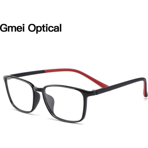 Gmei Optical Ultralight TR90 Glasses Frame Small Face Men Prescription Eyeglasses Myopia Optical Frame Male Eyewear M2068