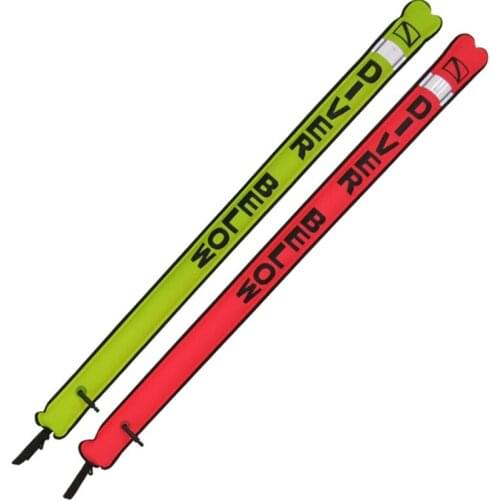 Scuba Diving Open Bottom Surface Marker Blowing Buoy Finger Spool Alloy Dive Drop Shipping