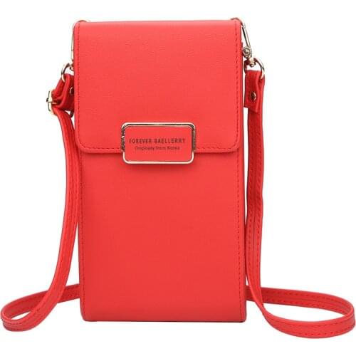 Mini Crossbody Shoulder Bag Women High Quality Cell Phone Pocket Ladies Purse Clutch Fashion Leather Hasp Handbags For Women