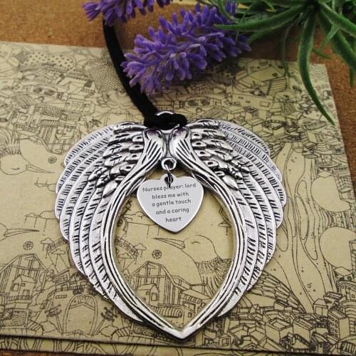 Nurses prayer, gift for nurse, nurse angel ornament, thank you to nurse, nurse Christmas ornament, nurse gift