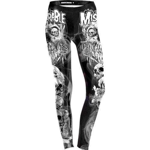 New Summer Styles Fashion Hot Women Plant Hot Leggings Digital Print Ice And Snow Fitness Sexy Legging