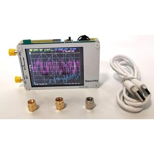 Hugen Original 2.8" Touchscreen 50KHz-900MHz NanoVNA Vector Network Analyzer HF VHF UHF Antenna Analyzer