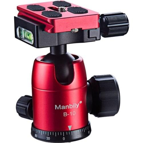 Manbily B-10 tripod cloud billiard type panoramic tripod head professional SLR camera macro camera 360 degree damping ball head