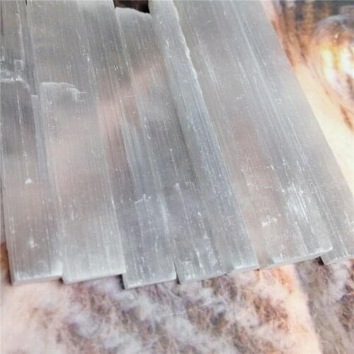 High-quality natural quartz crystal selenite reiki healing chakra minerals and natural stones 7 pcs