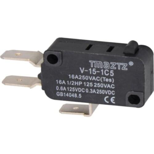 High-strength Shell V-15 Limit Switch, Impact Resistance, Good Heat Resistance, High Precision Action Position Micro Switch 16A
