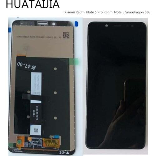 LCD+Frame For Xiaomi Redmi Note 5 Pro LCD Display Screen Replacement For Redmi Note 5 LCD Snapdragon 636