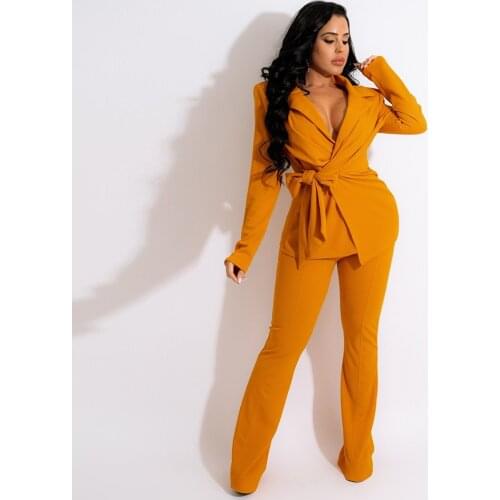 ZJFZML ZZ Women's Business Trouser Suits