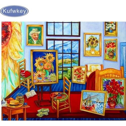 DIY Diamond painting Sunflowers,Home Decor,Handmade Art diamond embroidery full display cross stitch diamond mosaic crafts