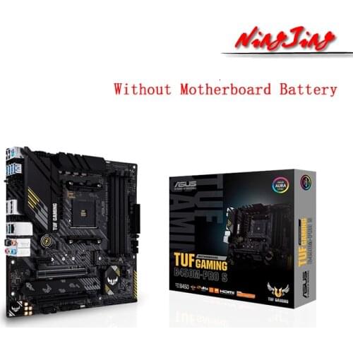 ASUS TUF GAMING B450M PRO S B450M AMD B450 DDR4 4400MHz 128G,M.2, HDMI 2.0B, type C and native USB 3.1 Gen 2 Desktop AM4 CPU