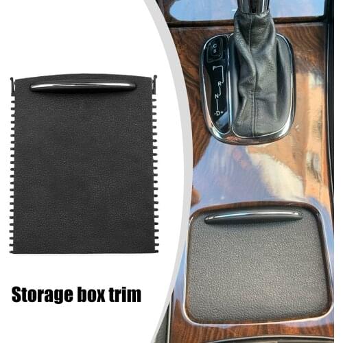 Car Center Console Sliding Shutters Cup Holder Roller Blind Cover Car-Styling For Mercedes Benz C-Class W203 2000-2007