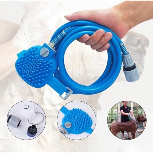 Pet Bath Artifact Dog Cleaning Beauty Tools Pet Bath Massage Spray Shower Dog Washing Wonder Spray Nozzle Dog Suppllies