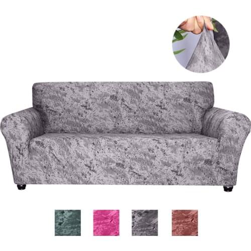 Stretch Sofa Cover Slipcovers Elastic L shape Sofa Covers For Living Room All-inclusive Sectional Couch Cover 1/2/3/4 Seater