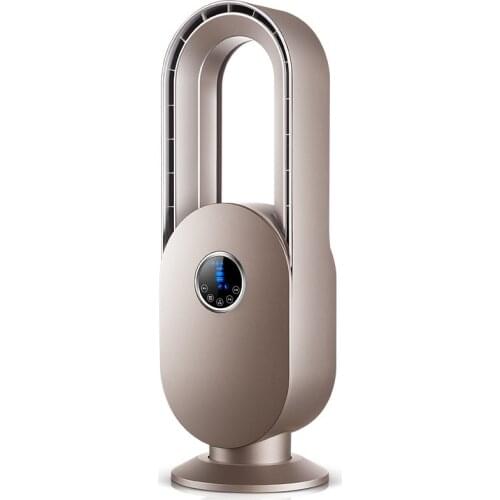 Electric Bladeless Fan Tower Fan With Remote Control 15 Timing Household Desktop Mute Air Circulation Purification Safe Fan FS67