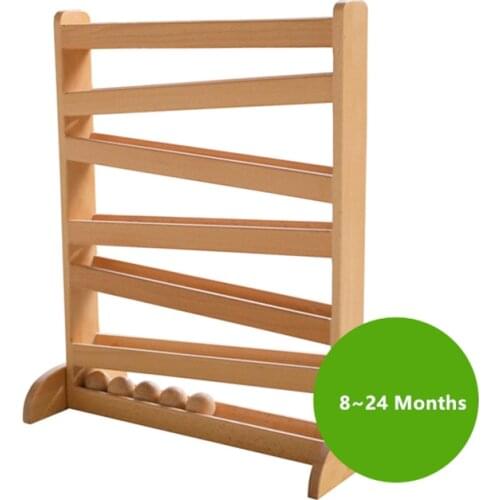 Ball Tracker Visual Sense Exercises Montessori Materials for Infant Early Educational Toys Early Development Baby Toys