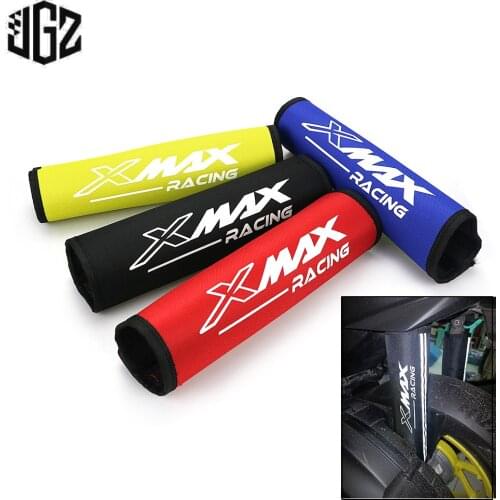 Pair Motorcycle Nylon Velcro Fork Shock Absorber Cover Guard Wrap Protector Pad for YAMAHA XMAX 125 200 250 300 400 Accessories