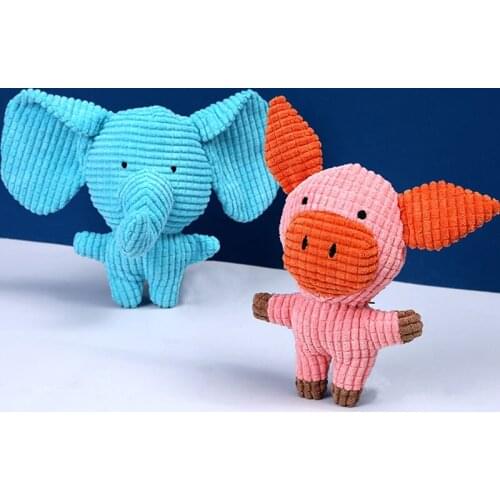 Polyester/PP Cotton Pet Supplies Interactive Game Funny Catnip Toys Teeth Grinding Toy Bite Resistance Cartoon Animal 1Pcs