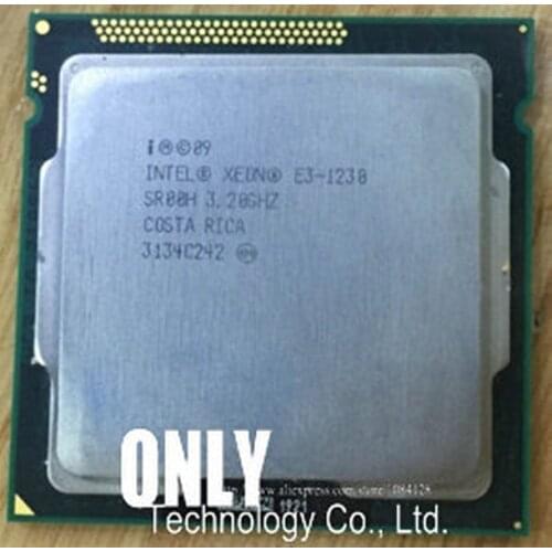Intel Xeon e3 1230 E3-1230 E3 1230 SR00H 3.20GHz/ 8MB /Quad Core LGA1155 CPU Processor