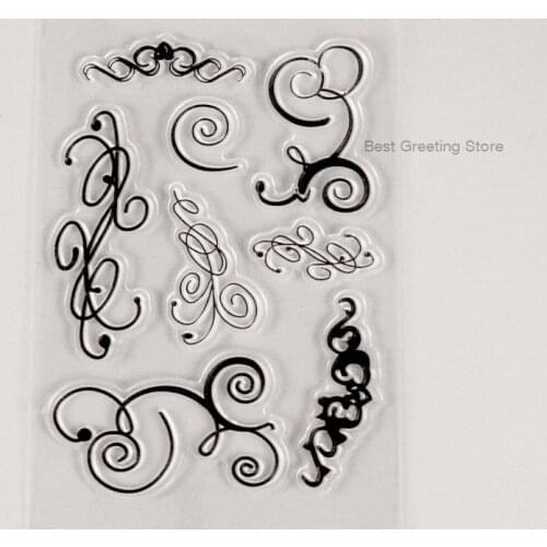 Clear Stamps for Scrapbooking and Card Making Accessories Background stamps