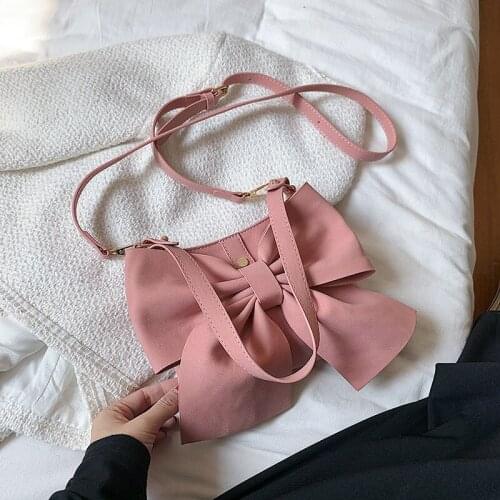 Luxury Elegant Shoulder Bag Womens Creative Designer Bowknot Small Armpit Hand Bag 2021 New Fashion Crossbody Messenger Pouch