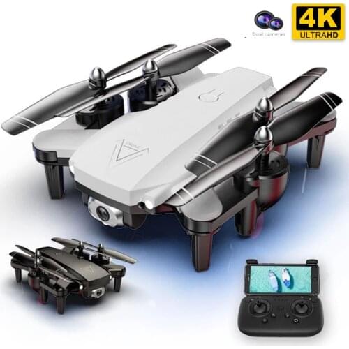 New L103 Foldable RC Drone 4K Dual Cameras Quadcopter Long Battery Life Remote Control Airplanes Helicopter Toy Aircraft