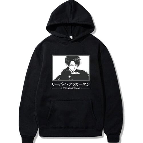 2020 New Japanese Anime Attack on Titan Hoodie Loose With Pockets Unisex Clothes