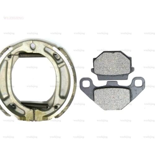 Brake Pads Shoe fit KAWASAKI KDX 200 C1 C2 C3 (85-88) KX 125 B2 C1 D1 (82-85) Front Rear