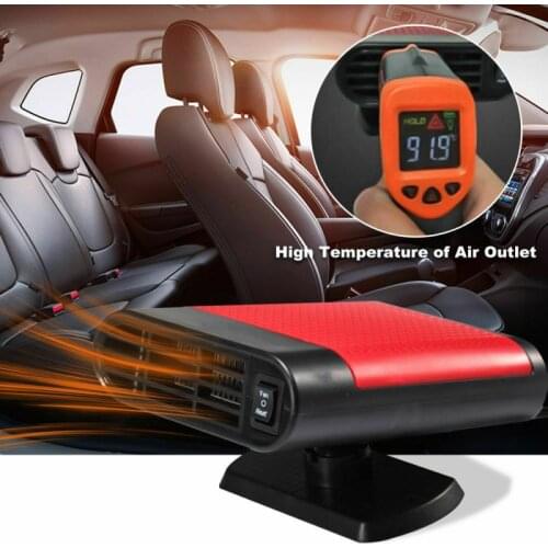 Winter Car Heater Universal 12v Car Window Fan Heater Portable Car Interior Heating Accessories Window Mist Remover Car Heaters