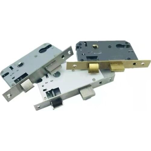 University Mortise Heavy spring door lock body Bathroom Washroom lock fittings Home hardware fittings Size 5045 Pull Up Design