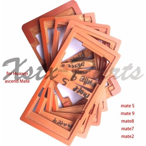 5PCS/LOT Precision Screen Refurbishment LCD Outer Glass Mould Molds for Huawei Mate 2 7 8 9 S mate2 mate7 mate8 mate9 mateS
