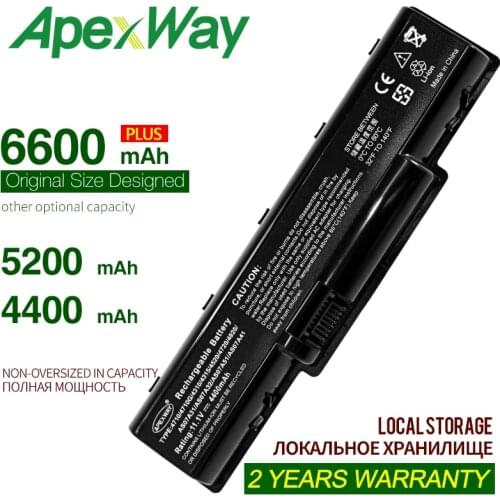 ApexWay Laptop Battery For Acer AK.006BT.020 AK.006BT.025 As07a51 AS07A31 AS07A32 AS07A41 S07A51 AS07A52 AS07A71 AS07A72 AS09A61