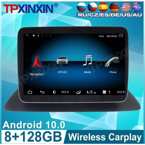 128G For Mecerdes Benz CLS 2012-2015 Android 10 Car Radio Tape Recorder Multimedia Player GPS Navigation 8.5'' Touch HD Screen