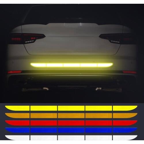 Car Reflective Sticker Tape Car Accessories Reflective Strip For Dacia duster logan sandero stepway lodgy mcv 2 dokker