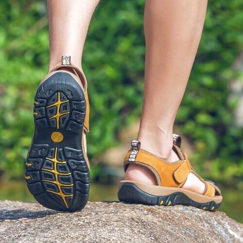 Safety Sandals Sandals Men Beach 2020 Sandalias For Man Mens Platform Sport Outdoor Shoes Playa Hombre Work Deportivas Casual