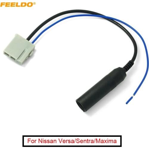 FEELDO 5Pcs Auto Stereo Audio install Aftermarket Male Radio Antenna fit for Nissan 07-UP #AM3056