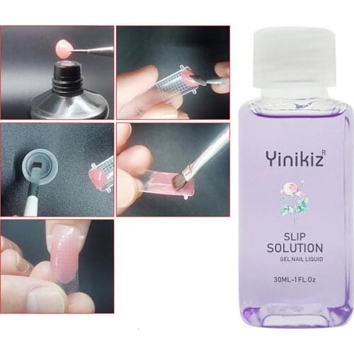 30ml Gel Nail Polish Poly UV Gel Polish Nail Permanent Slip Solution Extension Carving Nail Art Quick Extension Tools