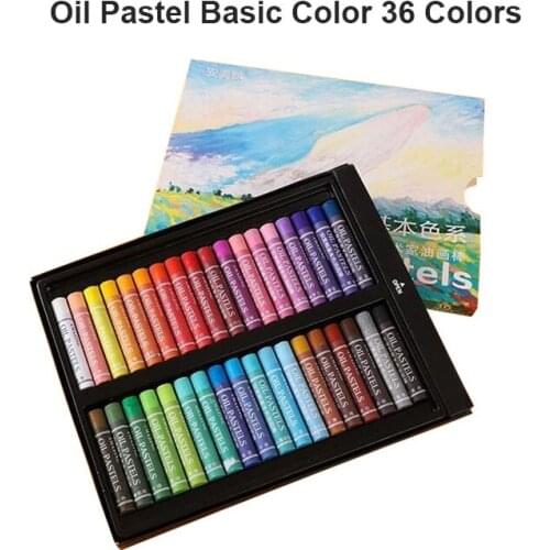 Oil pastel 24 colors 36 colors children oily pastel colorful crayons hand-painted art macarons