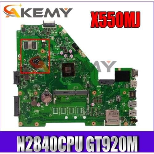 X550MJ N2840CPU Without RAM GT920M Motherboard REV 2.0 For ASUS X550M Y582M X550MD X550MJ X552M Laptop motherboard 100% Tested