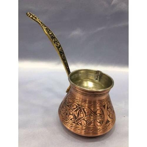 Copper Coffee Pot Real Copper 100% Extra Thick Coffee Pot 1 Millimeter Thick Completely Hand Processing