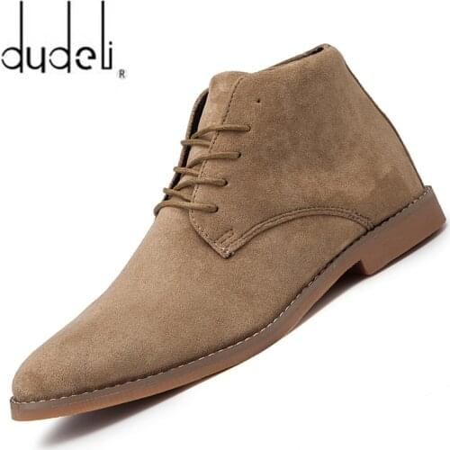 Fashion Pointed Toe Leather Boots Cheap Men Winter Boots Winter Shoes For Men 2019 Male Boots Mens Ankle Boots Zapatos Hombre