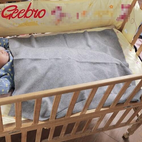 Geebro Newborn cute Fashion Warm Cashmere Swaddling Blanket Travel Sleeping Bedding Swaddle Wrap For Kid Baby Born Birth Gift