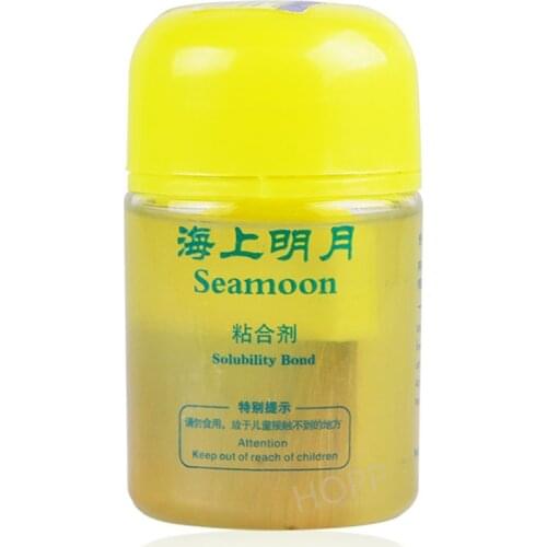 ITTF Approve HAIFU SEA MOON Professional Table Tennis Rubber Solubility Bond Booster/ Bond Oil/ VOC Tune Glue 100ml