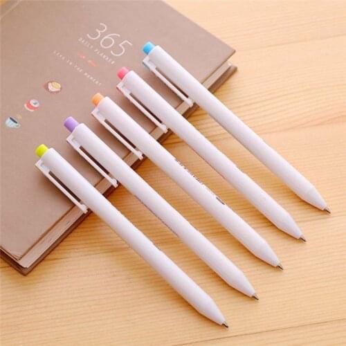 Wholesale Automatic Plastic Erasable Gel Pen School Supplies 0.5 mm Blue Ink Stationery Writing Pen For Student Gift